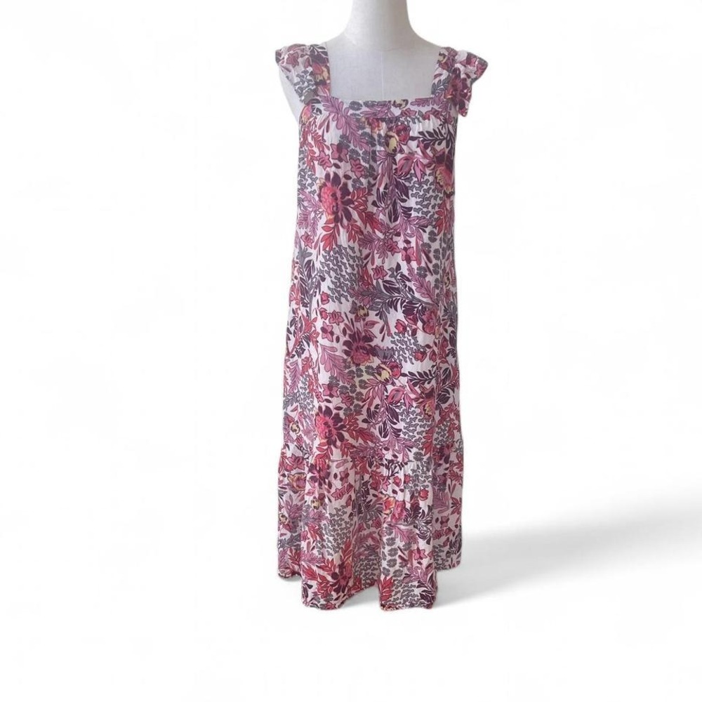 Knox rose floral maxi dress with ruffles